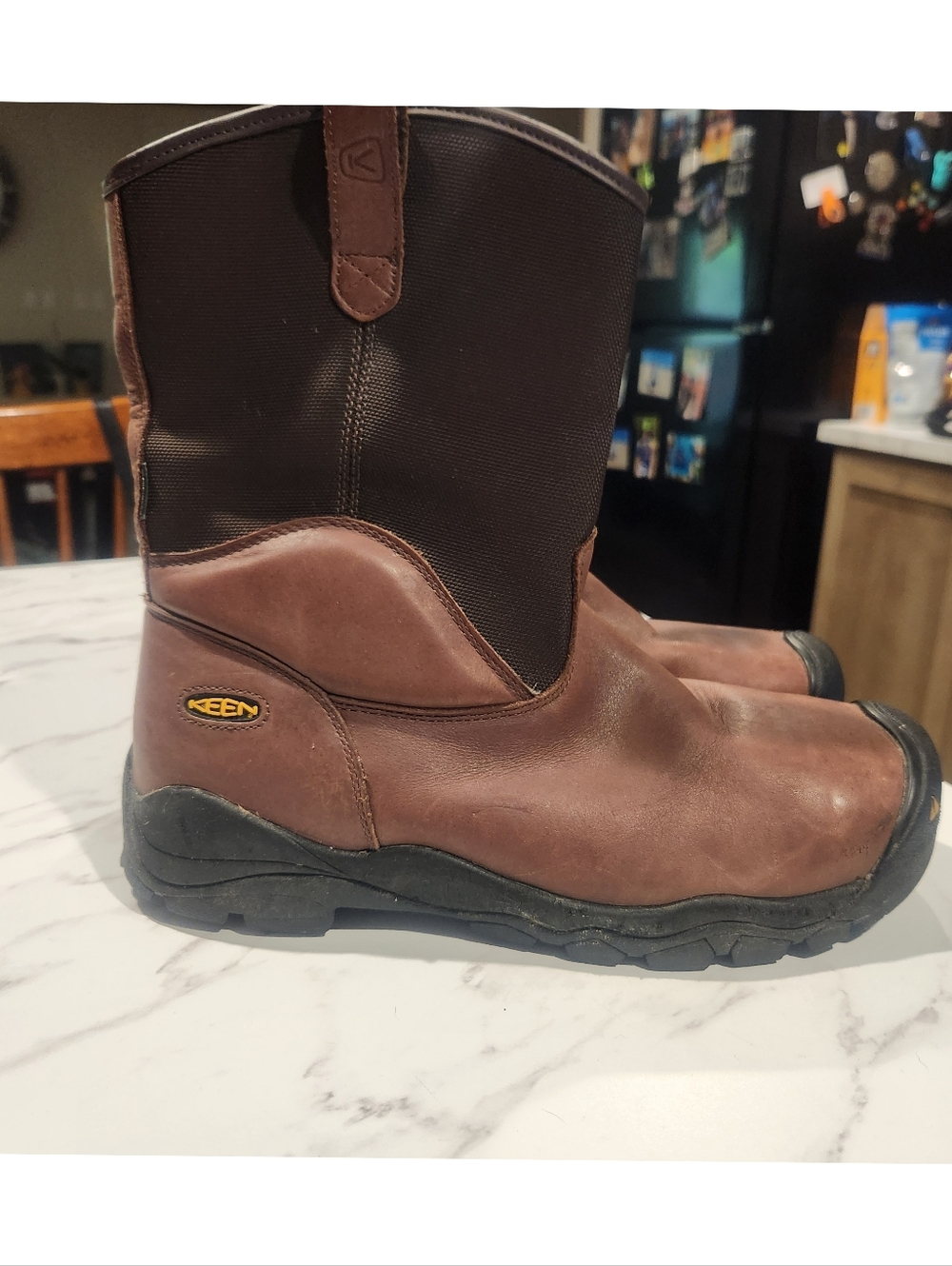 Keen Louisville Wellington Boots Steel Toe Waterproof Mens Size 13
